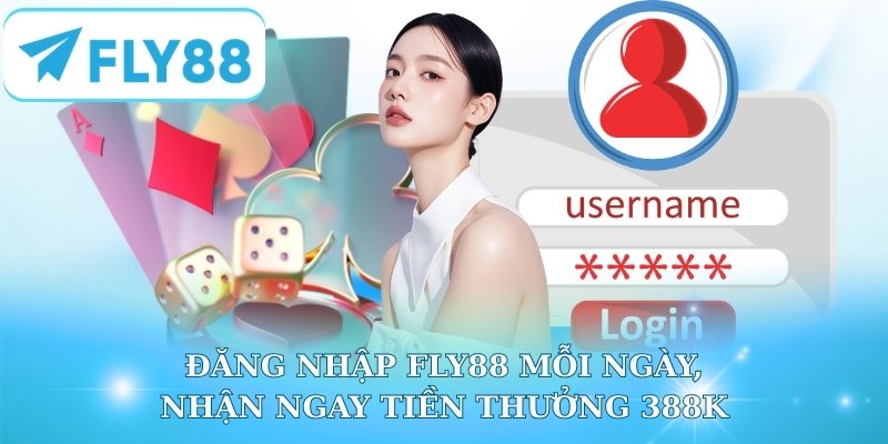 Đăng Nhập Fly88 Mỗi Ngày, Nhận Ngay Tiền Thưởng 388K