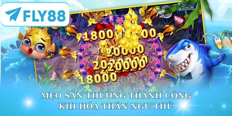 Mẹo giúp săn thưởng xèng thành công khi hóa thân ngư thủ