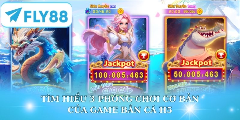 Tìm hiểu 3 phòng chơi cơ bản của game