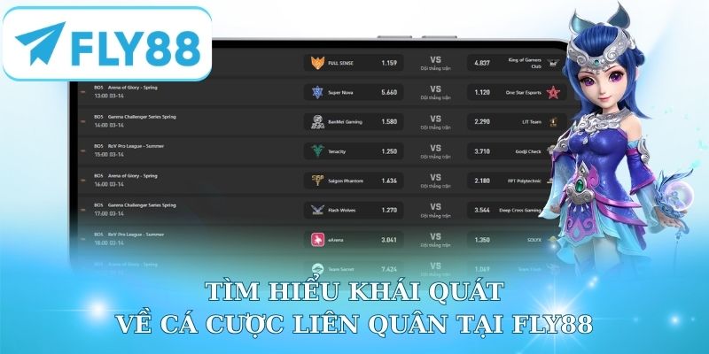 Tìm hiểu khái quát về cá cược Liên Quân tại Fly88