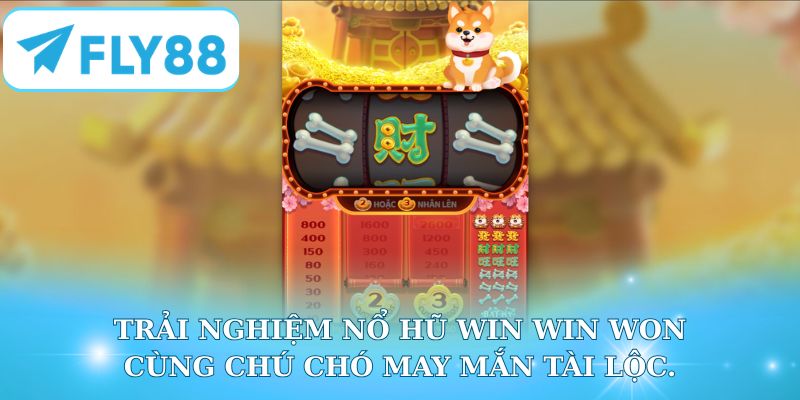 Trải nghiệm nổ hũ Win Win Won cùng chú chó may mắn tài lộc